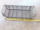 Industrial Factory Metal Heavy Duty Diamond Wire Basket Vintage Chicago Same Day