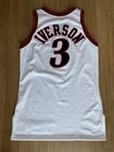 Allen Iverson Game Worn Jersey 97-98 Nba Champion Game Worn Jersey Sixers 76ers