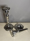 Vintage Reed   Barton Silver Plated 10  Candlesticks Candle Holders Pair-italy