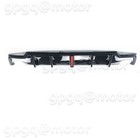 For Lexus Is250 Is350 2006-13 Jdm Style Gloss Black Led Rear Bumper Diffuser Kit