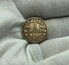 1907 J German East Africa One Heller Coin Q158