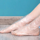 100 Pcs Disposable Foot Mask Cover Waterproof Transparent Pedicure Protection