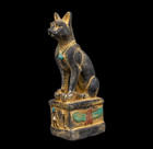 Rare Ancient Egyptian Antiques Cat Statue Egyptian Goddess Bastet Egyptian Bc