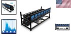 8 Gpu Miner Rig Case Frame Aluminum Tower Enclosure For Crypto Mining