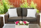 New -- 2 Pack Longhui Bedding Pillow Inserts   Cushion Throw Pillow Covers