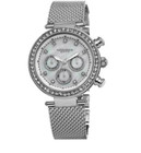 Akribos Xxiv Ak682ss Day Date Dial Crystal Bezel Markers Watch 2114