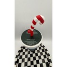 Starbucks Studded Tumbler 24oz Emerald Green Candy Cane Topper Holiday