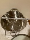 Calphalon Stainless Steel Steamer Insert   Lid  8 5 Inch