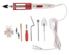 Clover Mini Iron Ii The Adapter Set  9101 Includes 5 Additional Tips  iron Stand