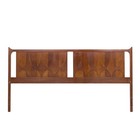 Broyhill Brasilia Mid Century Walnut King Headboard