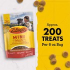 Zuke s Mini Naturals Soft Dog Training Treats  Peanut Butter Recipe Tender Chews