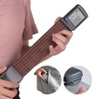 Pocket 6 Fret Guitar Finger Trainer Beginner Chord Practice Gadget Exercise Us