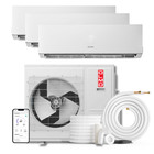 3 Zone Olmo Sierra 24 000 Btu Mini Split A c   Heater  R410a  9k 12k 12k Btu