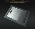 Non-slip Cutting Board Mat - Premium Food-grade Silicone - 18 x12  Gray
