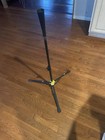 Portable Adjustable Baseball Softball Batting Tee Black Yellow