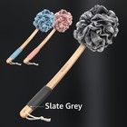 Loofah Back Scrubber For Shower   Bamboo Charcoal Fiber Infused   Loufas For Men
