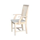 Unfinished Wood Mission Side Chair