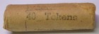 Vintage Unopened Never Used Roll Of 40 York  Pa Bus   Trolley Tokens 