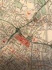 Los Angeles Map Approx 21  X 41  New Old Stock