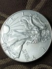 2002 American Silver Eagle 1 Oz  999 Fine Silver Dollar Ase Uncirculated bu