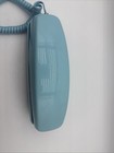 Vintage Aqua Blue Western Electric Bell System Trimline Rotary Desk Phone