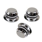 Electric Guitar Knobs Volume Tone Speed Control Dome Chrome Plated