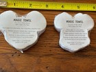Disney World Magic Towel Mickey Mouse   Minnie Mouse 12   x12    Rare   Vintage Lot