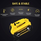 2pack For Dewalt 20v 20 Volt Max 12 0ah Lithium Battery Dcb206-2 And Charger