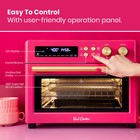 Limited Edition Happy Pink Infrared Heating Air Fryer Toaster Oven  Extra Lar   