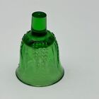 Dell Glass Tulip Green Decanter Stopper Label Still Attached Depression Glass