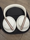 Bose Nc-700 Noise Cancelling Bluetooth Headphones White Rose Gold W  Case Tested