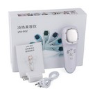 Hot Cold Hammer Facial Skin Care Massager Face Firming Skin Beauty White Machine