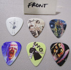 Classic Metal Collector s Guitar Picks 6-lot  Ufo Scorpions Dp Iron Maiden Ac dc