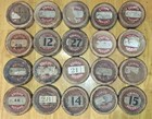 20 Original Edison 2m Cylinder Record Lids - No Records  Or Boxes - Only Lids