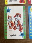 Vintage Walt Disney Disneyland Lot Of 4 Chip N  Dale Playing Cards  10