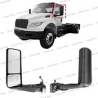 2018   2025 International Mv607 Driver Side Power Mirror With Black    4188590c91