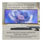 Dell Ultrasharp U3425we 34in Uw-qhd Monitor 120hz Curved Led  black silver 