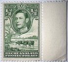 Travelstamps  1938 Bechuanaland Protectorate  124 Cattle   Baobab Tree Mnh 1 2d