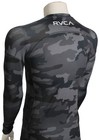 Rvca Va Sport Ls Rash Guard - Black Camo - New