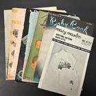 Vintage Knitting Crochet Pattern Booklets Lot Mary Maxim Star Baby Book Good