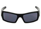 Oakley Gascan Sunglasses     Polished Black     Dark Gray Lenses