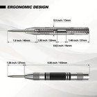 1pc Automatic Center Punch Spring Loaded Hole Marker For Wood Metal Steel - New
