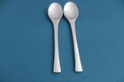 Dansk Odin Germany Teaspoons  set Of 2  Satin Stainless 6 3 8 