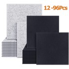 Acoustic Wall Panel Tiles Studio Sound Proofing Insulation Soundproof Foam Mat