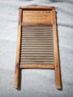 Vintage Dubl Handi Columbus Washboard Co  Washing Board 18     8 1 2 