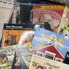 Vintage Lot Of 20 70    Macrame Knots Craft Magazines Book Guides Designs Set 70s