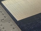 Campbell Scale Models  801 Ho 10 Pieces  74 Square In   Corrugated Metal Roofing
