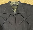 Andrea Jovine Vintage Navy Blue Skirt Suit