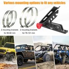 For Ford Bronco 2021-2026   Jeep Gladiator Aluminum Fire Extinguisher Bracket