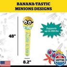 Bigmouth Minions Here To Party Minions Pool Noodle     Playful Minions Design  